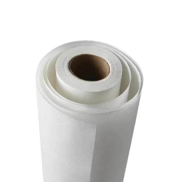 Chiropractic table headrest paper rolls - Crepe.  (8 ROLLS/BOX)